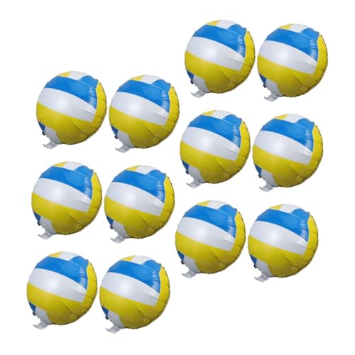 12Stücke Teiliges Volleyball Party Dekorationsset Aluminiumfolie Ballons für Sportfeiern Geburtstagsfeiern und Volleyball Themenveranstaltungen Robust und Vielseitig 12Stücke Teiliges Volleyball Party Dekorationsset Aluminiumfolie Ballons für Sportfeiern Geburtstagsfeiern und Volleyball Themenveranstaltungen Robust und Vielseitig von Toddmomy