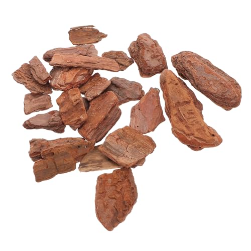 Toddmomy 1 Packung Landschaftsbaumaterialien aus Rinde gefälschte Baumrinde Gehäuse aus Rindeholz Holz = Light Brown von Toddmomy