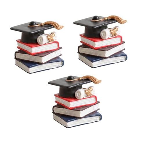 Toddmomy 1 Satz Abschlussfeier Torten Dekorationen Doktorhut Und Cake Toppers Für Graduation Party Vielseitige Dessert Deko Und Festliche Für Unvergessliche 3 Stück von Toddmomy