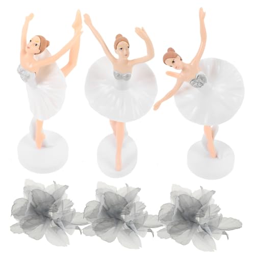 Toddmomy 1 Satz Eleganten Ballerina Tortenfiguren Kreative Tortendekorationen aus Hochwertigem Tüll für Geburtstagsfeiern Hochzeiten und Besondere Anlässe Toddmomy 1 Satz Eleganten Ballerina Tortenfiguren Kreative Tortendekorationen aus Hochwertigem Tüll für Geburtstagsfeiern Hochzeiten und Besondere Anlässe von Toddmomy