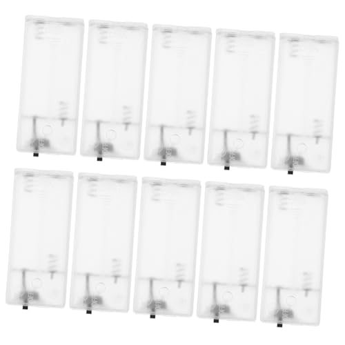 Toddmomy 1 Satz Lichterketten-batteriekasten Leerer Batteriehalter Aa-batteriegehäuse Batteriehalter Aus Kunststoff Batteriegehäuse Aus Kunststoff Batteriefach Abs Transparent 10st Toddmomy 1 Satz Lichterketten-batteriekasten Leerer Batteriehalter Aa-batteriegehäuse Batteriehalter Aus Kunststoff Batteriegehäuse Aus Kunststoff Batteriefach Abs Transparent 10st von Toddmomy