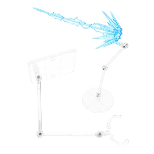 Toddmomy 1 Satz Modellieren Sie Spezialeffektteile Action Figure Stand Action Figure Holder Actionfiguren-Posenständer Puppenständer Aufbewahrungshalterungen für Puppen Plastik Blue von Toddmomy