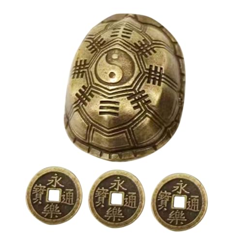 Toddmomy 1 Satz Vintage Schildkrötenpanzer Deko aus Messing für Wohnkultur Einzigartiges Tischornament und Divinationsmünzen Kreative Handwerkskunst für Wohnzimmer und Büro Toddmomy 1 Satz Vintage Schildkrötenpanzer Deko aus Messing für Wohnkultur Einzigartiges Tischornament und Divinationsmünzen Kreative Handwerkskunst für Wohnzimmer und Büro von Toddmomy