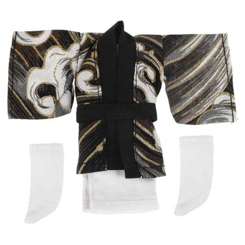 Toddmomy 1 Set Babykleidung Kimono Set Babypuppenzubehör Puppenhaus Cartoon Mädchen Et Puppenspielzeug Puppen Meerjungfrau Prinzessin Babypuppenkleidung Actionfigur Kleidung von Toddmomy