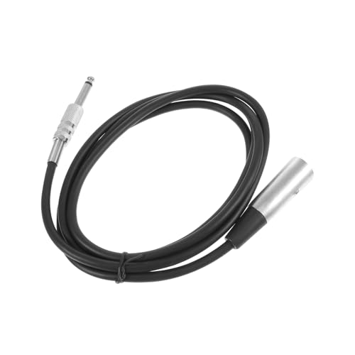 Toddmomy 1 Stück Audio Kabel für Gitarre Geschirmtes Kabel mit Hochwertiger Signalübertragung Geeignet für Professionelle Anwendungen Schwarz von Toddmomy