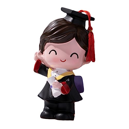 Toddmomy 1 Stück Kuchen Dekoration Kreative Abschlussgeschenk Figur Niedliches Cake Topper für Garten Desserttisch Studienzimmer und Schlafzimmer Toddmomy 1 Stück Kuchen Dekoration Kreative Abschlussgeschenk Figur Niedliches Cake Topper für Garten Desserttisch Studienzimmer und Schlafzimmer von Toddmomy