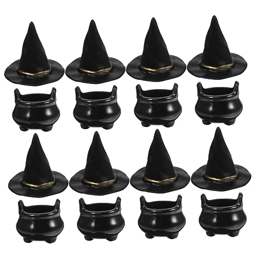 Toddmomy 10 Sätze Miniatur Halloween Hexenhut und Kessel Teiliges DIY Zubehör für Dekoration und Partygestaltung für Puppenhäuser Tischdekoration und Halloween Feste Toddmomy 10 Sätze Miniatur Halloween Hexenhut und Kessel Teiliges DIY Zubehör für Dekoration und Partygestaltung für Puppenhäuser Tischdekoration und Halloween Feste von Toddmomy