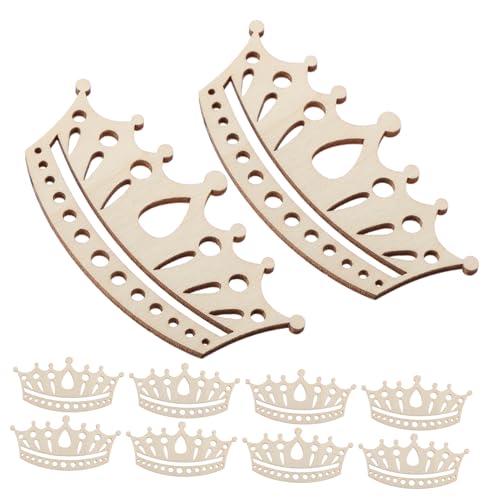 Toddmomy 10 Stück Handgefertigtes Bildungsspielzeug Holzhandwerk Handwerksholzkrone Kinderhandwerk Unfertige Holzkrone Leere Holzornamente Handgemachtes Diy- Basteln Beige Hölzern Toddmomy 10 Stück Handgefertigtes Bildungsspielzeug Holzhandwerk Handwerksholzkrone Kinderhandwerk Unfertige Holzkrone Leere Holzornamente Handgemachtes Diy- Basteln Beige Hölzern von Toddmomy