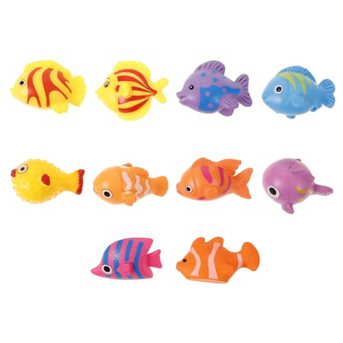 Toddmomy 10 Stück Miniatur Fischfiguren Künstliche Fische für Aquarien Garten und Tischdekoration Plastische Meeresbewohner für Fröhliche und Kreative Gestaltung Toddmomy 10 Stück Miniatur Fischfiguren Künstliche Fische für Aquarien Garten und Tischdekoration Plastische Meeresbewohner für Fröhliche und Kreative Gestaltung von Toddmomy