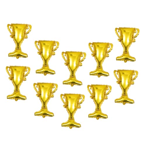 Toddmomy 10 Stück Teiliges Goldene Aluminiumfolie Trophäenballons Langlebig Vielseitig für Abschlussfeier Sport und Geburtstagsdekoration Partyzubehör Fotogenes Party Layout Zubehör Toddmomy 10 Stück Teiliges Goldene Aluminiumfolie Trophäenballons Langlebig Vielseitig für Abschlussfeier Sport und Geburtstagsdekoration Partyzubehör Fotogenes Party Layout Zubehör von Toddmomy