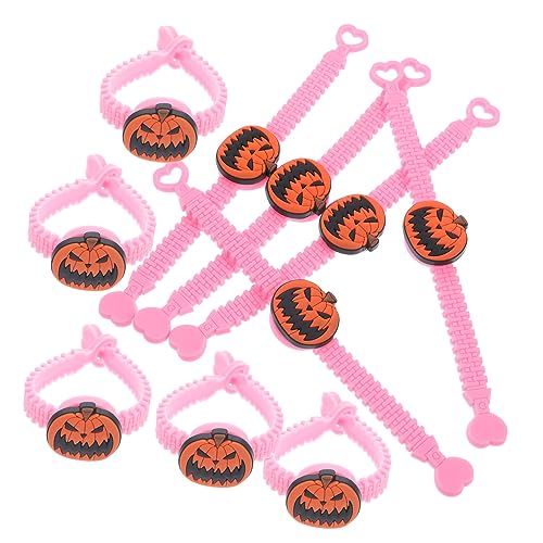 Toddmomy 10 Stück Teiliges Halloween Armband Cartoon Stil Abnehmbar Leichtes Material für Party Dekoration Jungen Mädchen Handgelenk Toddmomy 10 Stück Teiliges Halloween Armband Cartoon Stil Abnehmbar Leichtes Material für Party Dekoration Jungen Mädchen Handgelenk von Toddmomy