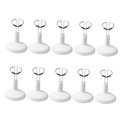 Toddmomy 10 Stück Teiliges Verstellbares Figurenständer Doll Display Halterung Modellhalter Basis Puppenständer für Sammlerstücke Vielseitig Einstellbar Tischdekoration Toddmomy 10 Stück Teiliges Verstellbares Figurenständer Doll Display Halterung Modellhalter Basis Puppenständer für Sammlerstücke Vielseitig Einstellbar Tischdekoration von Toddmomy