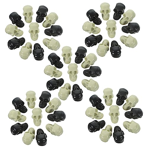 Toddmomy 100 Stück Halloween Mini Schädel Deko Kreative Skelettkopf Ornamente Für DIY Party Tischdekorationen Halloween Zubehör Toddmomy 100 Stück Halloween Mini Schädel Deko Kreative Skelettkopf Ornamente Für DIY Party Tischdekorationen Halloween Zubehör von Toddmomy