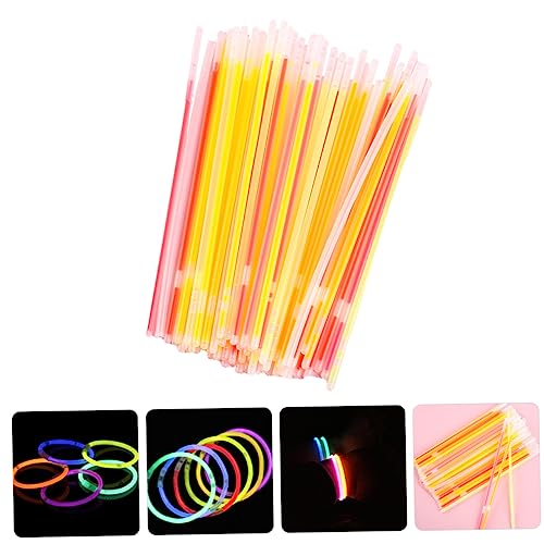 Toddmomy 100 Stück Teiliges Glow Sticks Party Leuchtstäbe und Armbänder Fluoreszierende Bunte Knicklichter für Geburtstag Hochzeit Festival und Dunkle Partydekoration Toddmomy 100 Stück Teiliges Glow Sticks Party Leuchtstäbe und Armbänder Fluoreszierende Bunte Knicklichter für Geburtstag Hochzeit Festival und Dunkle Partydekoration von Toddmomy