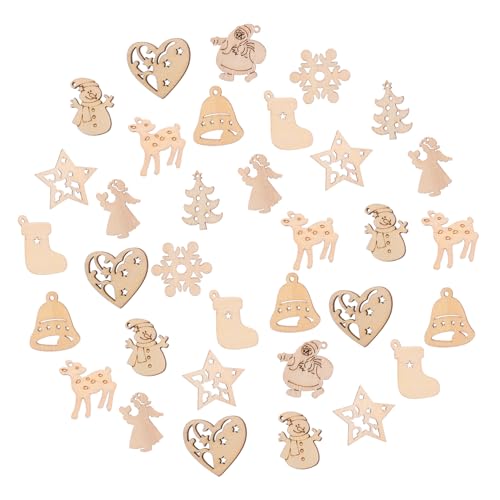 Toddmomy 100 Stück Teiliges Weihnachtsdeko Holzanhänger Mix aus Schneemann Engel Rentier Glocke Herz Unbehandelte Holzscheiben für DIY Basteln Fensterdeko und Christbaumschmuck Vielseitige Toddmomy 100 Stück Teiliges Weihnachtsdeko Holzanhänger Mix aus Schneemann Engel Rentier Glocke Herz Unbehandelte Holzscheiben für DIY Basteln Fensterdeko und Christbaumschmuck Vielseitige von Toddmomy
