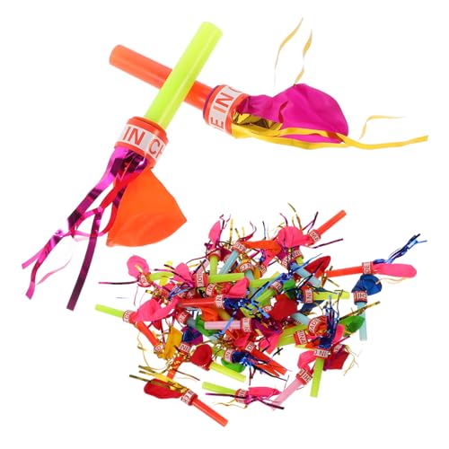 Toddmomy 100Stücke Geburtstagsgebläse mit Einzigartigem Pfeifen Design Wiederverwendbare aus Sicherem für Partys Halloween und Kinderveranstaltungen Toddmomy 100Stücke Geburtstagsgebläse mit Einzigartigem Pfeifen Design Wiederverwendbare aus Sicherem für Partys Halloween und Kinderveranstaltungen von Toddmomy