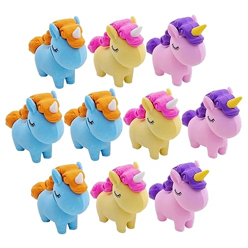 Toddmomy 10Stücke Einhorn Radiergummis Kreative und Radierer für Mitgebsel für Kindergeburtstag und Schulbedarf für Lernspiele und Belohnungen Toddmomy 10Stücke Einhorn Radiergummis Kreative und Radierer für Mitgebsel für Kindergeburtstag und Schulbedarf für Lernspiele und Belohnungen von Toddmomy