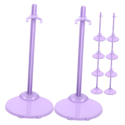 Toddmomy 10Stücke Puppenständer Wiederverwendbare Puppenhalter für Figuren Höhenverstellbar und Stabil zur Präsentation und Organisation von Puppen Sanftem Toddmomy 10Stücke Puppenständer Wiederverwendbare Puppenhalter für Figuren Höhenverstellbar und Stabil zur Präsentation und Organisation von Puppen Sanftem von Toddmomy