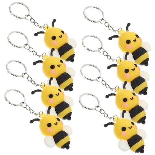 Toddmomy 10Stücke Teiliges Cartoon Bienen Schlüsselanhänger Niedliche Bienen Deko Für Taschen Schlüssel Und Langlebig Für Partys Und Besondere Anlässe Toddmomy 10Stücke Teiliges Cartoon Bienen Schlüsselanhänger Niedliche Bienen Deko Für Taschen Schlüssel Und Langlebig Für Partys Und Besondere Anlässe von Toddmomy