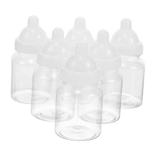 Toddmomy 12 Stück Teiliges Babyflaschen Geschenkbox Transparent mit Weißem Deckel Kreative Candy Box für Shower Party Wiederverwendbar Geräumig für Verschiedene Süßigkeiten als Party Toddmomy 12 Stück Teiliges Babyflaschen Geschenkbox Transparent mit Weißem Deckel Kreative Candy Box für Shower Party Wiederverwendbar Geräumig für Verschiedene Süßigkeiten als Party von Toddmomy