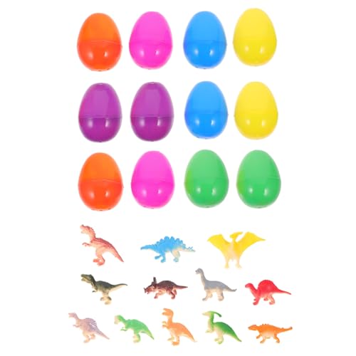 Toddmomy 12 Stück Teiliges Dinosaurier für Bunte Ostereier mit Zieh Dinosauriern für Osternestsuche Partydeko und Geschenkideen Toddmomy 12 Stück Teiliges Dinosaurier für Bunte Ostereier mit Zieh Dinosauriern für Osternestsuche Partydeko und Geschenkideen von Toddmomy