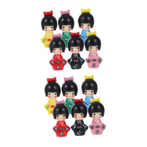 Toddmomy 12 Stück Teiliges Japanische Kimono Puppe aus PVC Charmante Tischdekoration für Zuhause Sicheres und Langlebiges für Fotografie und Sammlerstücke Elegantes Design mit Toddmomy 12 Stück Teiliges Japanische Kimono Puppe aus PVC Charmante Tischdekoration für Zuhause Sicheres und Langlebiges für Fotografie und Sammlerstücke Elegantes Design mit von Toddmomy