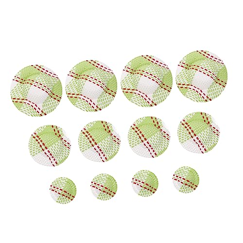 Toddmomy 12 Stück Teiliges Mini Gestreiftes Puppenhut Leichte Sichere DIY Accessoires Farbige Kopfbedeckung Sommer für Puppen Modisch und Praktisch von Toddmomy