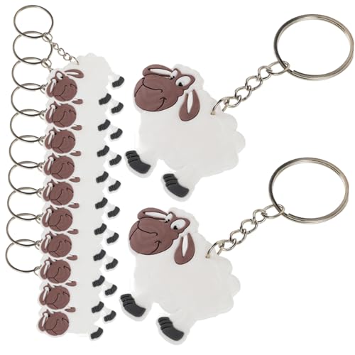 Toddmomy 12 Stück Teiliges Schaf Schlüsselanhänger Cartoon Anhänger Niedlich Hängend Tier Charms für Taschen Schlüsselbund Partygeschenke Kindergeburtstag Dekoration Toddmomy 12 Stück Teiliges Schaf Schlüsselanhänger Cartoon Anhänger Niedlich Hängend Tier Charms für Taschen Schlüsselbund Partygeschenke Kindergeburtstag Dekoration von Toddmomy