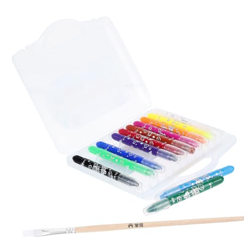 Toddmomy 12 Stück Teiliges Set Wasserlösliche Ölkreiden für Buntstifte zum Malen und Zeichnen für Kleine Hände und Kreative Toddmomy 12 Stück Teiliges Set Wasserlösliche Ölkreiden für Buntstifte zum Malen und Zeichnen für Kleine Hände und Kreative von Toddmomy