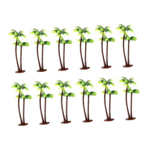 Toddmomy 12 Stücke Landschaft Landschaft Decor Baum Topper Oh Coconut Kuchen Thema Party Layout Miniatur von Toddmomy