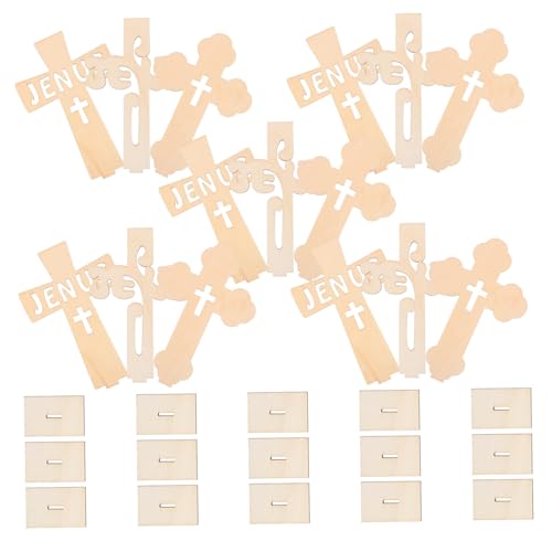 Toddmomy 15 Stück Teiliges Holz Kreuz Dekorationsset für Tischmittelstücke Rustikale Unvollendete Holzkreuze für Religiöse Feiern Bastelprojekte und Gartenverzierungen Toddmomy 15 Stück Teiliges Holz Kreuz Dekorationsset für Tischmittelstücke Rustikale Unvollendete Holzkreuze für Religiöse Feiern Bastelprojekte und Gartenverzierungen von Toddmomy