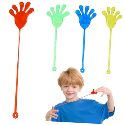 Toddmomy 16Stücke Klebrige Hände Dehnbare Farbige Klebehände Für Lustige Interaktive Spielzeuge Für Partys Und Klassenzimmerpreise Sicher Und Vielseitig Einsetzbar von Toddmomy