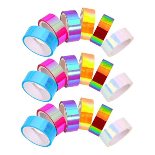 Toddmomy 18 Stück Farbverlaufsband Maskierung klein dünn Handwerker farbiges klebeband wasserfestes klebeband Künstliche Collage Tape dekoratives Klebeband Bastelband für PVC Toddmomy 18 Stück Farbverlaufsband Maskierung klein dünn Handwerker farbiges klebeband wasserfestes klebeband Künstliche Collage Tape dekoratives Klebeband Bastelband für PVC von Toddmomy