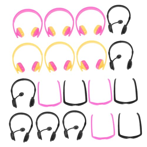 Toddmomy 18 Stück Miniatur-Brillen-Requisiten Puppe Kleid Zubehör Mini-Headset-Ornament dekorative Brillenrequisiten Spielbrille vortäuschen Brille anziehen Plastik Toddmomy 18 Stück Miniatur-Brillen-Requisiten Puppe Kleid Zubehör Mini-Headset-Ornament dekorative Brillenrequisiten Spielbrille vortäuschen Brille anziehen Plastik von Toddmomy