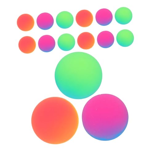 Toddmomy 18 Stück Teiliges Bunte Gummibälle Elastische Springbälle für Robustes Material als Partygeschenke Klassenzimmerpreise Outdoor Spielspaß Leicht Tragbar Toddmomy 18 Stück Teiliges Bunte Gummibälle Elastische Springbälle für Robustes Material als Partygeschenke Klassenzimmerpreise Outdoor Spielspaß Leicht Tragbar von Toddmomy