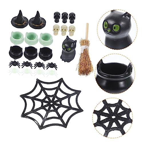 Toddmomy 1Satz Halloween Miniaturfiguren Teiliges Zubehör Für Puppenhaus Dekoration Kreative Halloween Deko Mit Hexen Spinnen Und Mehr Für Partygestaltung Toddmomy 1Satz Halloween Miniaturfiguren Teiliges Zubehör Für Puppenhaus Dekoration Kreative Halloween Deko Mit Hexen Spinnen Und Mehr Für Partygestaltung von Toddmomy