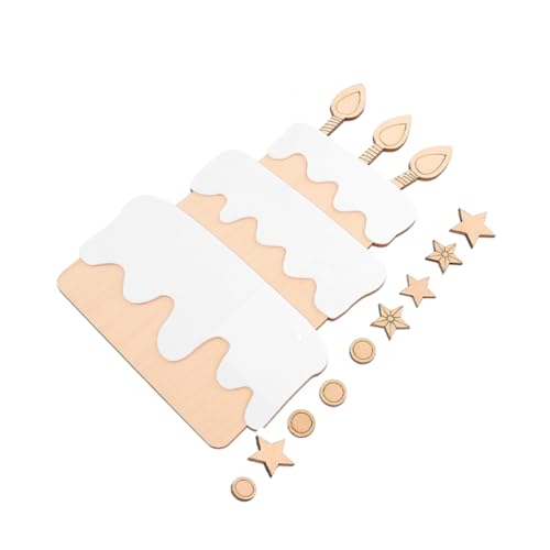 Toddmomy 1Satz Holzgeburtstagsdekoration Wandschmuck für Babyfeiern aus Sicherem Langlebigem Holz für Kinderfreundliche und Rückstandsfreie Installation Toddmomy 1Satz Holzgeburtstagsdekoration Wandschmuck für Babyfeiern aus Sicherem Langlebigem Holz für Kinderfreundliche und Rückstandsfreie Installation von Toddmomy