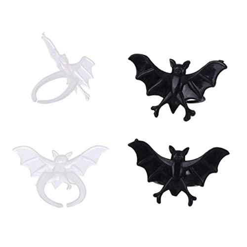 Toddmomy 1Satz Langlebiger Leuchtender Fledermaus Ring Halloween Für Halloween Partys Und Dekoration Leuchtende Fledermaus Accessoires von Toddmomy