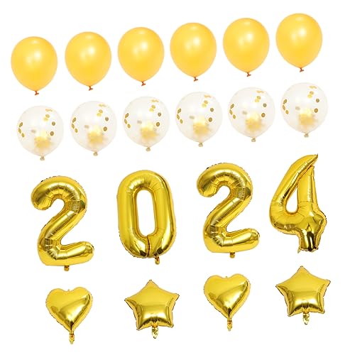 Toddmomy 1Satz Neujahrsballon Dekoration Teiliges Aus Aluminiumfolienballons Für Silvester Und Geburtstagsfeiern Partydekoration Und Foto Requisiten Toddmomy 1Satz Neujahrsballon Dekoration Teiliges Aus Aluminiumfolienballons Für Silvester Und Geburtstagsfeiern Partydekoration Und Foto Requisiten von Toddmomy