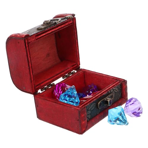 Toddmomy 1Satz Piraten mit Edelsteinen Teiliges mit Bunten Edelsteinen Dekorative Box für Schmuck und für Geburtstage und Weihnachten von Toddmomy