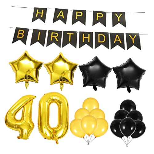 Toddmomy 1Satz Teiliges Geburtstagsballon mit Folienballons und Nummern Ballon für Stilvolle Party Dekoration für Unvergessliche Feiern und Besondere Anlässe Toddmomy 1Satz Teiliges Geburtstagsballon mit Folienballons und Nummern Ballon für Stilvolle Party Dekoration für Unvergessliche Feiern und Besondere Anlässe von Toddmomy