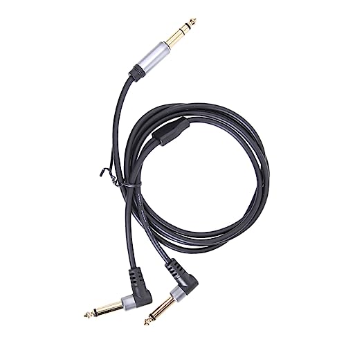 Toddmomy 1Stück Audiokabel Goldbeschichtetes Instrumentenkabel für Gitarre und Audiogeräte Flexibel Langlebig Geringe Verlustübertragung Hohe Klangqualität von Toddmomy