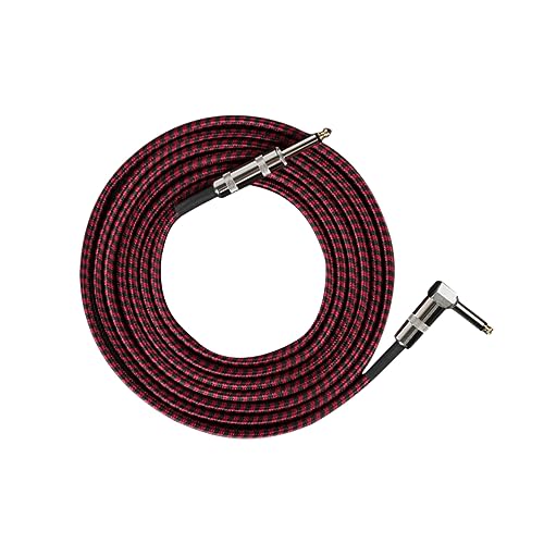 Toddmomy 1Stück Gitarren Audio Verbindungskabel Professionelles Audiokabel mit Rauschunterdrückung Hochwertiges Signalübertragungsdesign Kompatibel mit Gitarre und Audiogeräten von Toddmomy