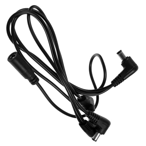 Toddmomy 1Stück Gitarren Pedal Stromversorgung Kabel für Effektgeräte Geeignet für Gitarreneffekte Einfach zu Verwenden Lagern für Musiker von Toddmomy