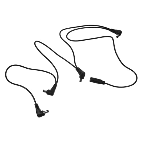 Toddmomy 1Stück Gitarreneffekt Verbindungsdraht Gitarre Power Tool Langlebige Stromversorgung für Gitarrenpedale Robuster Stecker für Verschiedene Gitarrenanwendungen von Toddmomy
