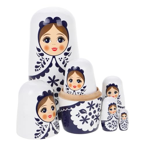 Toddmomy 1satz Mädchen Holzspielzeug Bastelset Russische Puppen Handgefertigte Holzfiguren Für Mädchen Geburtstag Und Besonderen Anlässen Toddmomy 1satz Mädchen Holzspielzeug Bastelset Russische Puppen Handgefertigte Holzfiguren Für Mädchen Geburtstag Und Besonderen Anlässen von Toddmomy