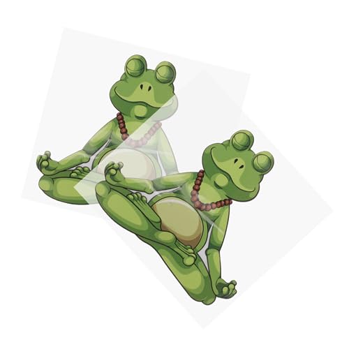 Toddmomy 2 Blätter Frosch Aufkleber Langlebige Vinyl Scrapbooking Sticker für DIY Fotoalben Planer Notizbücher Vielseitig für Innen und Außen Wetterfest von Toddmomy