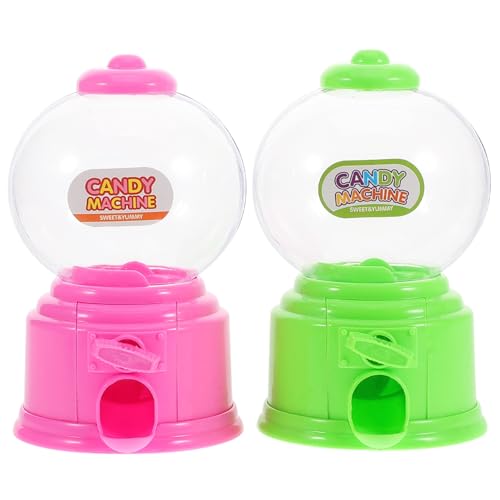 Toddmomy 2 STÜCK Mini Candy Dispenser für Transparente Plastikspielzeug Süßigkeitenmaschine Bunte Zuckerwattemaschine für Geburtstagsfeiern und Kreative Toddmomy 2 STÜCK Mini Candy Dispenser für Transparente Plastikspielzeug Süßigkeitenmaschine Bunte Zuckerwattemaschine für Geburtstagsfeiern und Kreative von Toddmomy