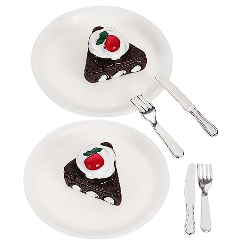 Toddmomy 2 Sätze Mini-Kuchenteller Miniatur-Dessertmodell Mini-Dessertkuchen- Mini -Hausdekorationen Mini-Essen dekorative Minitorte Mini-Dessert-Modell Harz Chocolate Toddmomy 2 Sätze Mini-Kuchenteller Miniatur-Dessertmodell Mini-Dessertkuchen- Mini -Hausdekorationen Mini-Essen dekorative Minitorte Mini-Dessert-Modell Harz Chocolate von Toddmomy