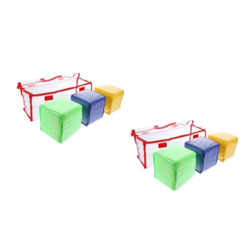 Toddmomy 2 Sätze Teiliges Lernspielwürfel Mit Taschen Transparentes DIY Bildungsspielzeug Für Kreative Lernaktivitäten Für Erwachsene Fördert Spielerisches Lernen Und 3 Stücke * 2 Toddmomy 2 Sätze Teiliges Lernspielwürfel Mit Taschen Transparentes DIY Bildungsspielzeug Für Kreative Lernaktivitäten Für Erwachsene Fördert Spielerisches Lernen Und 3 Stücke * 2 von Toddmomy